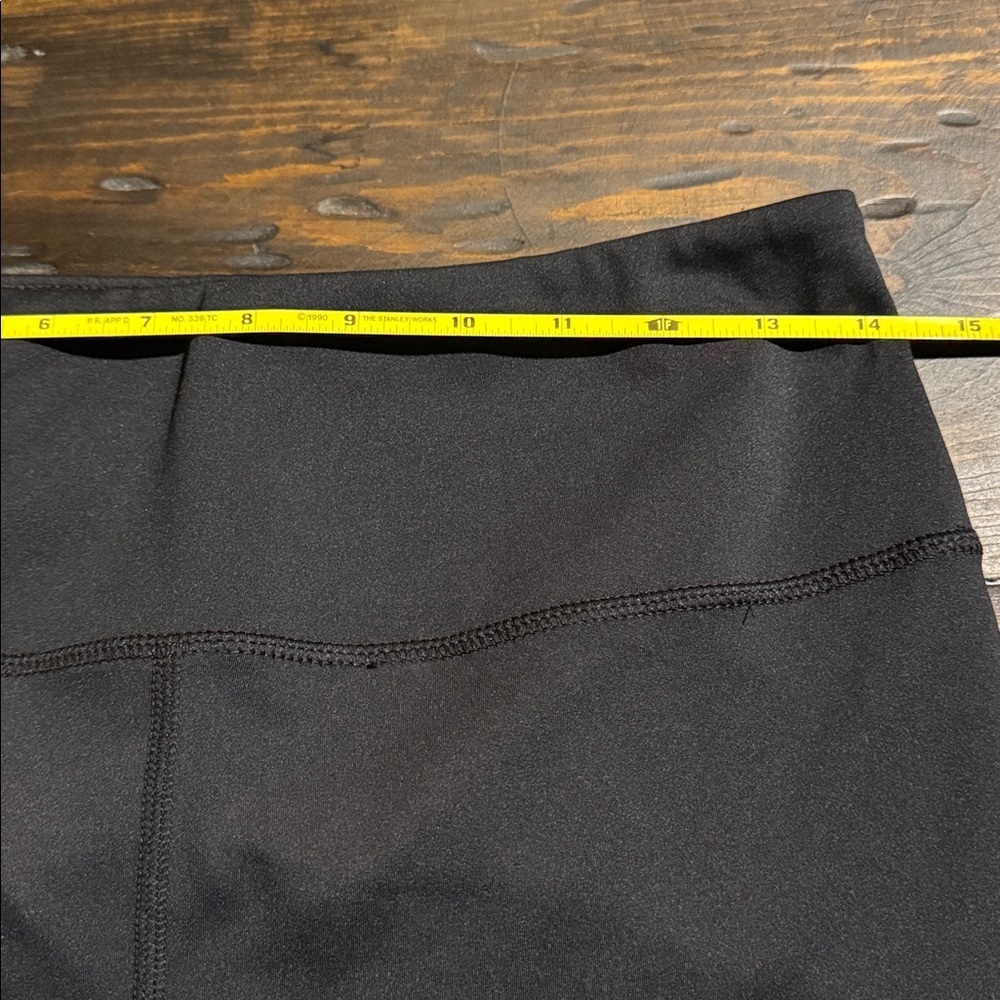 Miami FitWear Black Women’s Performance Leggings-Size Large, Inseam 32 - Picture 5 of 10
